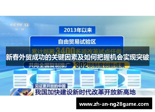 新春外贸成功的关键因素及如何把握机会实现突破