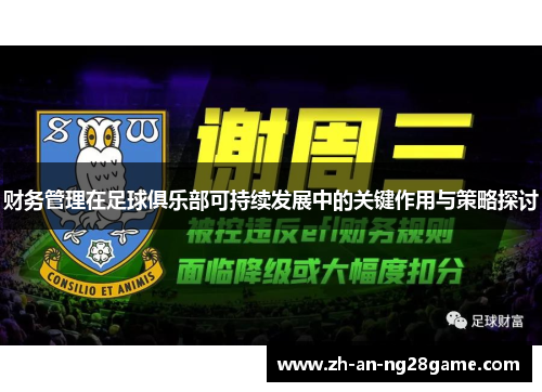 财务管理在足球俱乐部可持续发展中的关键作用与策略探讨